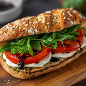 Veggie Caprese Sandwich