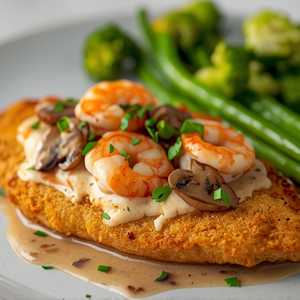 CHICKEN IMPERIALE WITH MIXED VEGETABLES