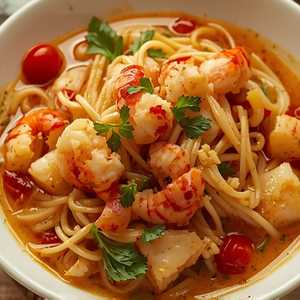 Spaghetti With Lobster