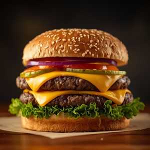 DOUBLE DECKER DOUBLE CHEESEBURGER