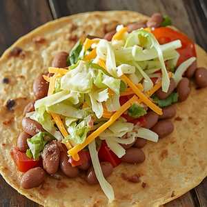 Bean Tostada