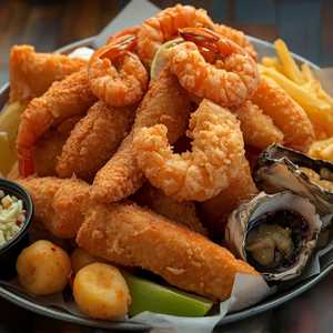 Fried Fish Platter
