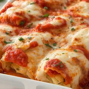 Homemade Manicotti