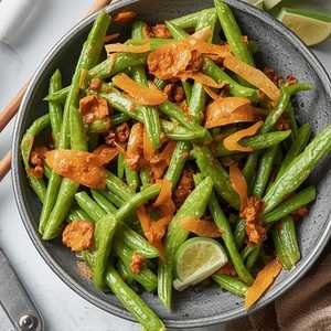 Pad Prik Khing With Vegetable & Tofu