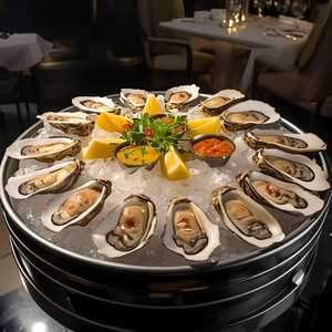 Seafood Platter with Fresh Oysters