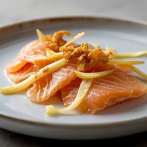 Salmon Crudo