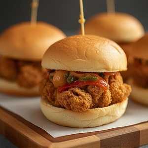 Fried Chicken Sliders