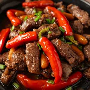 Long Hot Pepper Beef