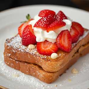 Strawberries & Cream French Toast