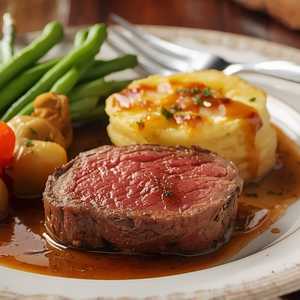 Pan Seared Angus Filet Mignon
