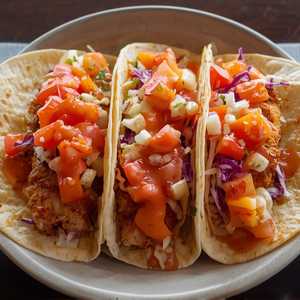 (3) SPICY FISH TACOS [GF]