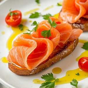 Smoked Salmon Toast