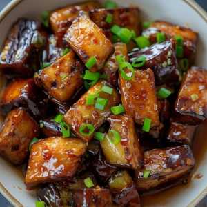 New Stir-Fried Eggplant