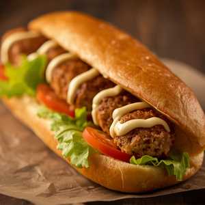 Chicken Kofta Longroll