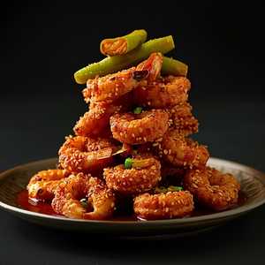 Spicy Fried Shrimp