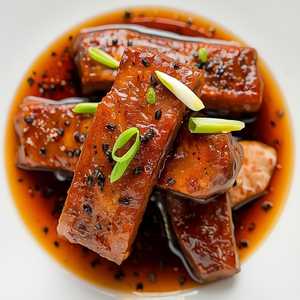 SƯỜN RAM MẶN / Pork Spare Ribs Sautéed in Fish Sauce