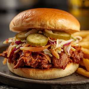 Barbecue Pork Sandwich