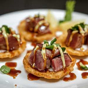 Ahi Tuna Nachos
