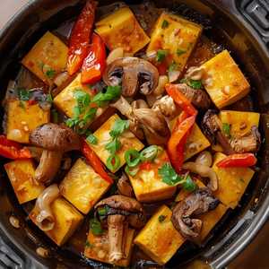 Dry Pot Pressed Tofu (Not GF)