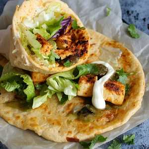 Paneer Tikka Wrap