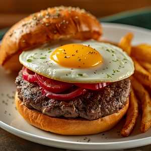 The Duck N' Beef Burger