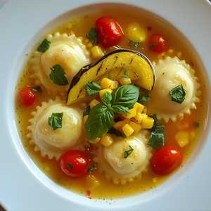 Corn Ravioli