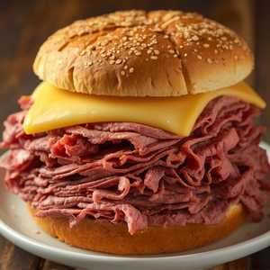 1 lb. Corned Beef & Swiss Sandwich