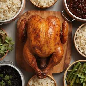 Whole Chicken (with rice & beans)