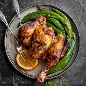 Grilled Half Chicken