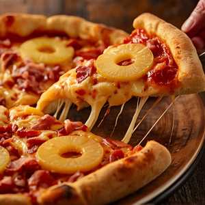 Deep Dish Uncle John's Hawaiian Pizza