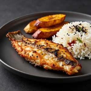 Fried King Fish