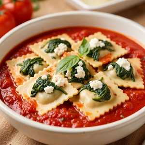 Spinach & Ricotta Ravioli