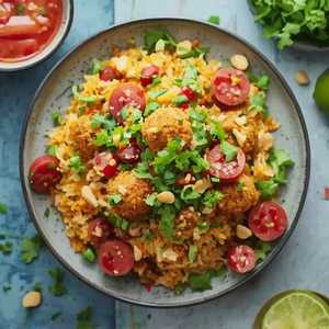 Yum Nam Khao Tod