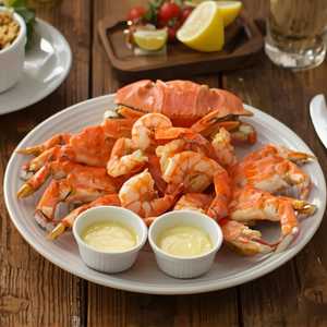 CRAB AND SHRIMP DINNER