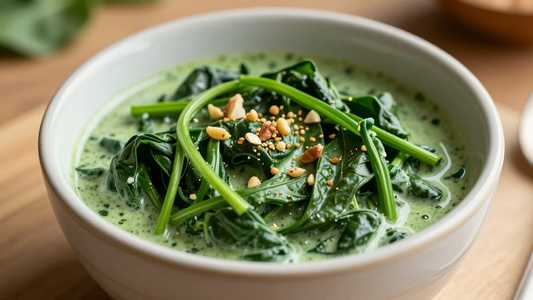 Fresh Creamed Spinach