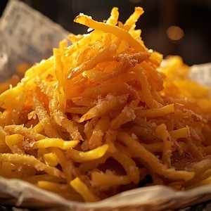 Shoestring potatoes