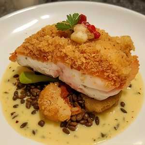 Crab-Crusted Eagle Creek Rainbow Trout