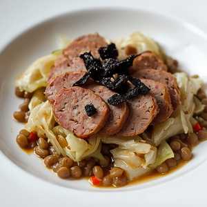 Duck Sausage & Burgundy Truffles