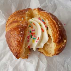 Soft Serve Croissant Cone