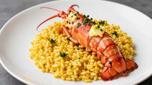 Lobster & Aji Amarillo Risotto