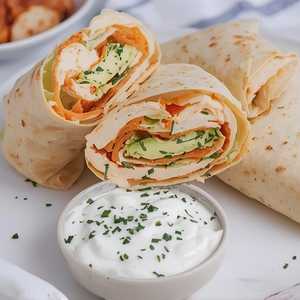 Crispy Buffalo Chicken Wrap