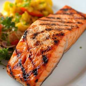 Grilled Salmon Dinner