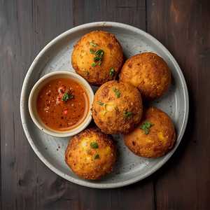 Red Curry Corn Fritters