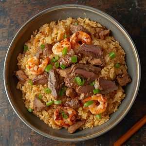 Hibachi Fried Rice Trio