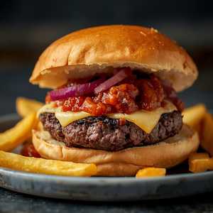 The Trinity Wagyu Burger