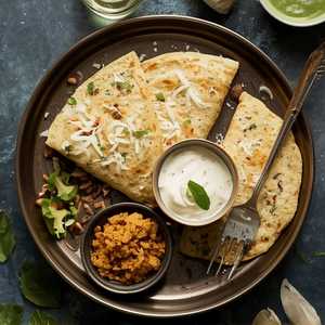 Coconut Sada Rava Dosai