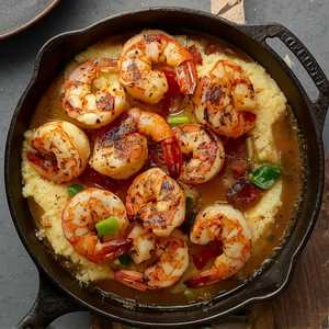 Big Easy Blackened Shrimp & Grits