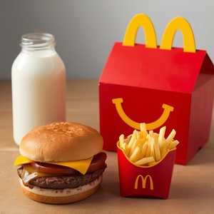 Happy Meal Cheeseburger