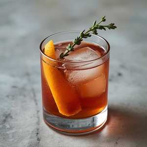 Cranberry Thyme Old Fashioned