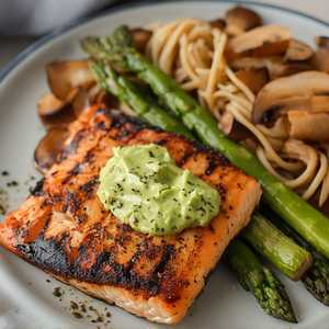 Hibachi Salmon